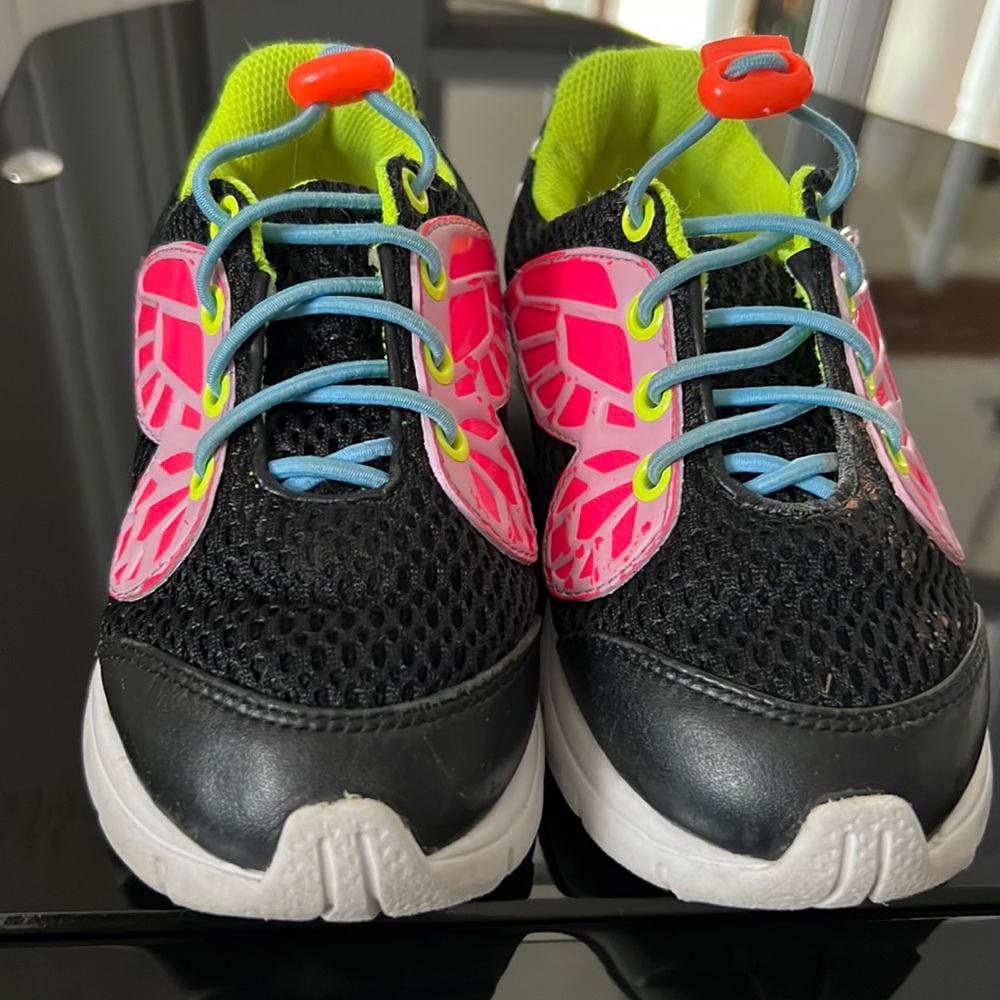 SOPHIA WEBSTER MINI BUTTERFLY COLORFUL SNEAKERS